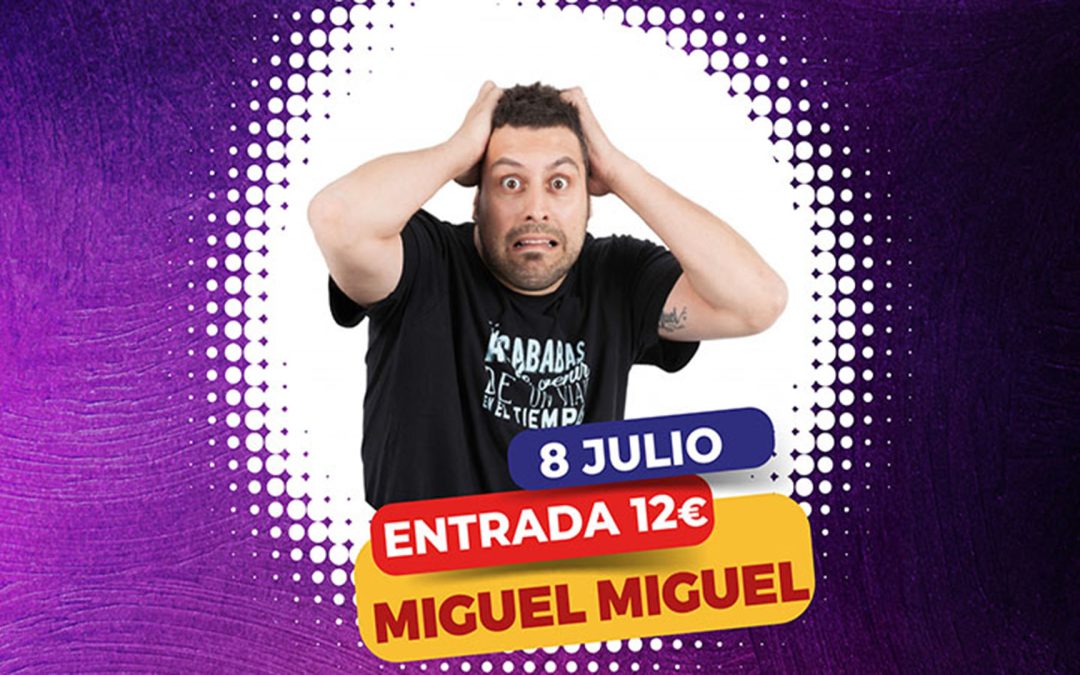 El showman Miguel Miguel aterriza en Ávila cargado de humor, chistes y algo de magia