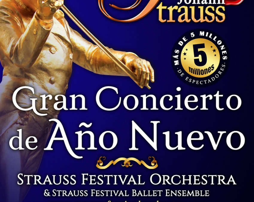 Gran concierto de Año Nuevo – Strauss Festival Orchestra