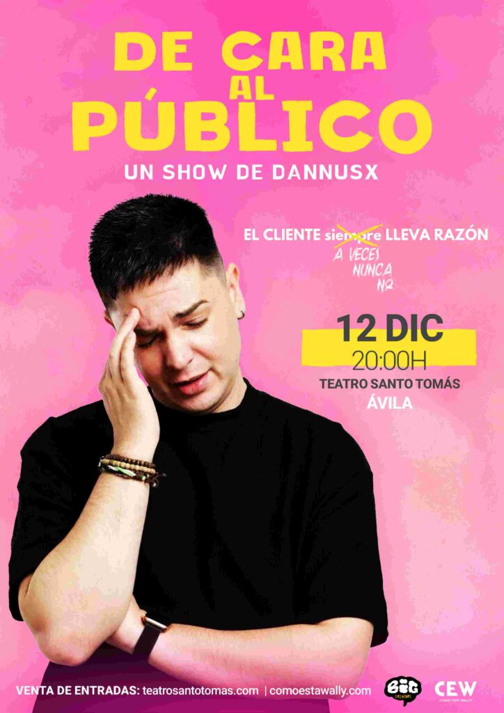 Creatividad del evento Dannuxs.