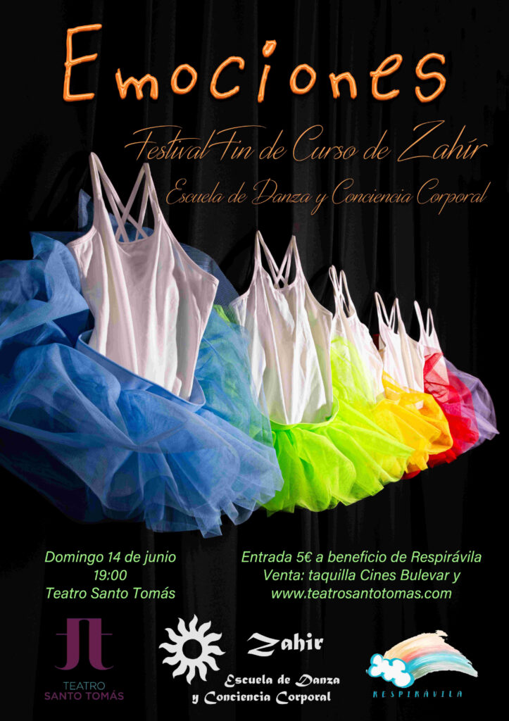 Creatividad del evento de Zahir.