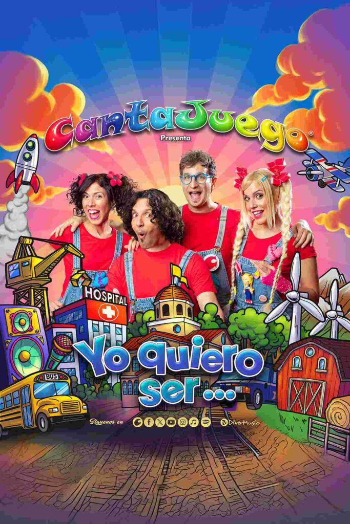 Creatividad del evento de CantaJuego.