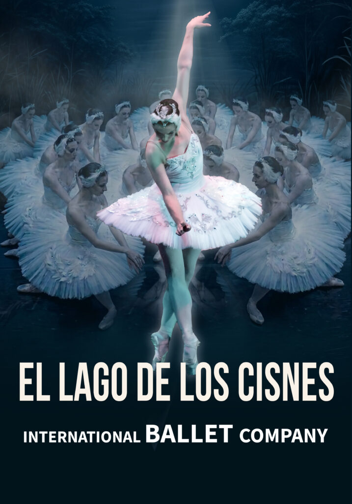 Creatividad del evento El lago de los cisnes.